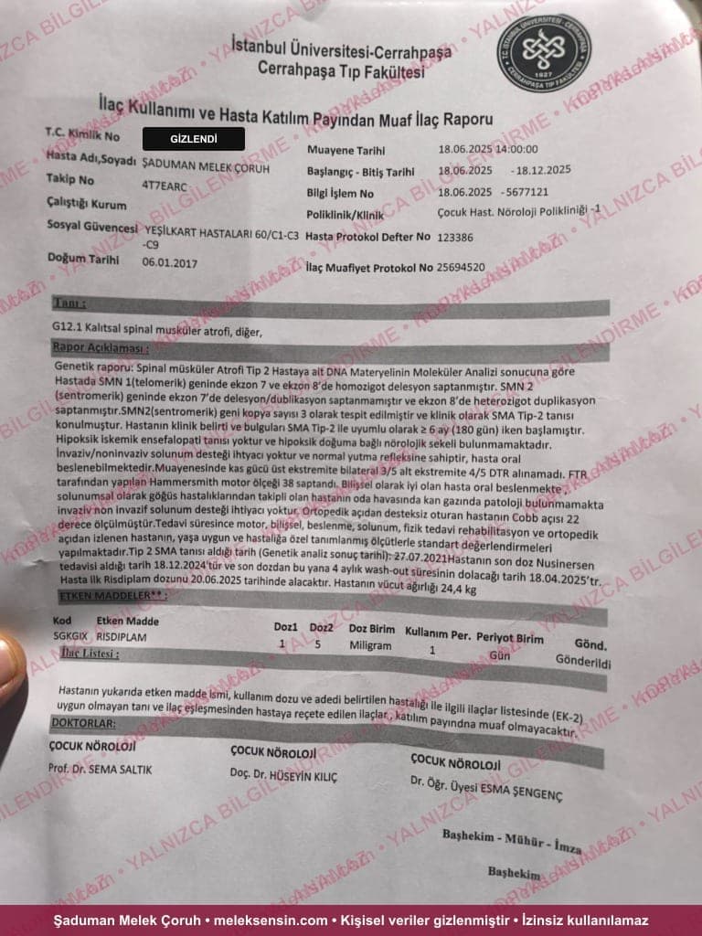 SMA Hastalığı Tedavisi Var mı, İlacı Ne Kadar? SMA İyileşir mi ve Nasıl Anlaşılır?