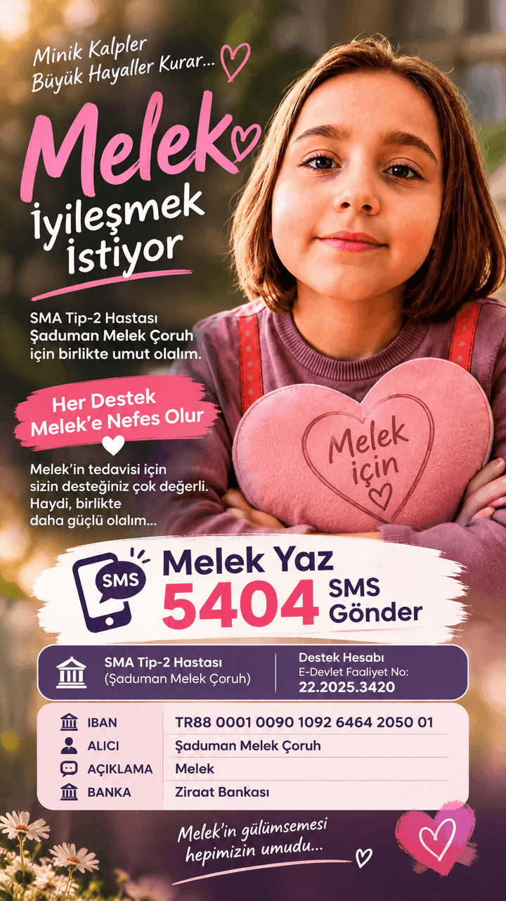 Melek İçin Umut Ol!